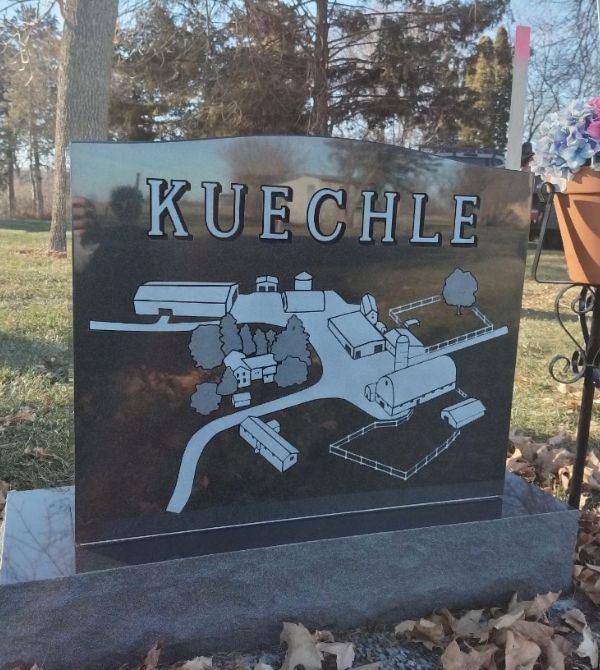 Kuechle Back Farm Scene